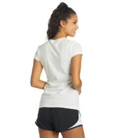 Women’s District ® Fitted Very Important Tee -Volcom Sportswear Shop 5665865826472 white 3a