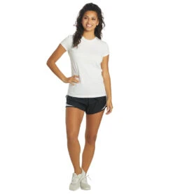 Women’s District ® Fitted Very Important Tee -Volcom Sportswear Shop 5665865826472 white 4a