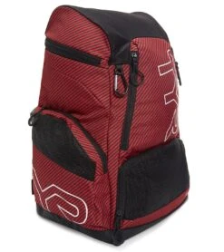 TYR Alliance 45L Team Carbon Print Backpack -Volcom Sportswear Shop 5666288238760 red 3a