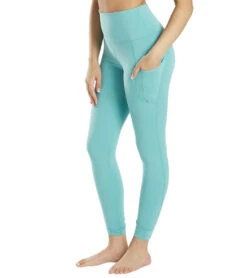 High Waisted Go-To Pocket 7/8 Leggings 25" 11 High Waisted Go-To Pocket 7/8 Leggings 25" -Volcom Sportswear Shop 5666315894952 agategreen 5a