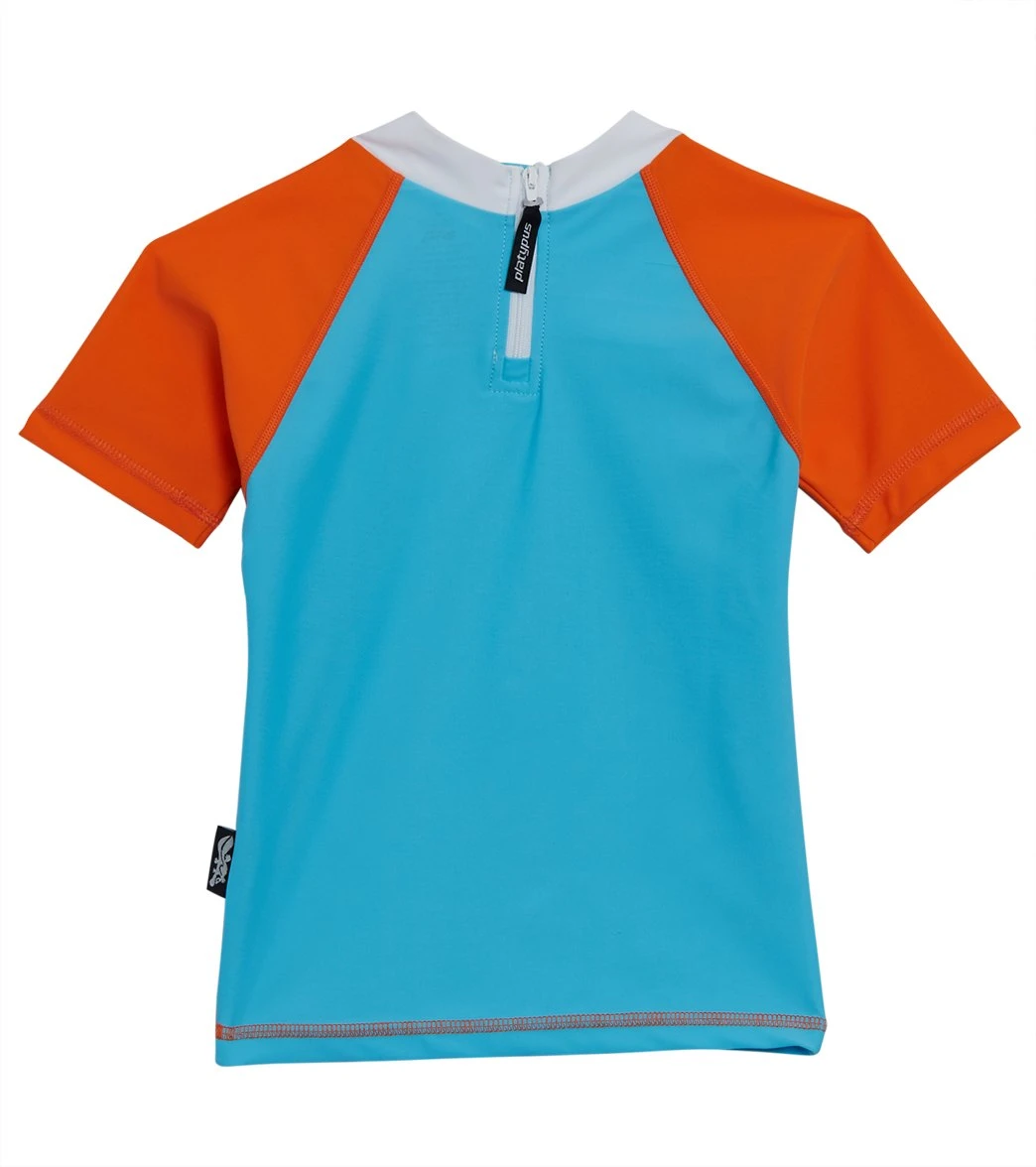 Boys' Aquarium Short Sleeve Rash Guard (Baby, Toddler, Little Kid) 4 Boys' Aquarium Short Sleeve Rash Guard (Baby, Toddler, Little Kid) - Image 2