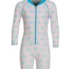 Girls' Butterfly Flutter Long Sleeve Sunsuit (Baby, Little Kid, Big Kid) -Volcom Sportswear Shop 5667404710056 butterflyflutter 1a