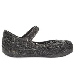 Girls' Mini Zig Zag Mary Jane (Toddler) -Volcom Sportswear Shop 5667630448808 blackglitter 3a