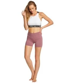 Logo Yoga Sports Bra -Volcom Sportswear Shop 5667964911784 white 4a