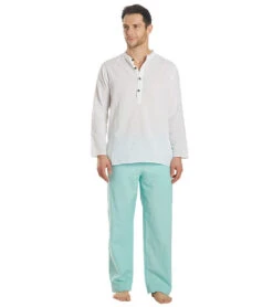 Men's Washed Out Yoga Meditation Lounging Pants -Volcom Sportswear Shop 5668135895208 natural 4a