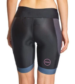 Zone3 Women's Aquaflo Plus Tri Shorts -Volcom Sportswear Shop 5668186751144 blackgreyneonpink 3a