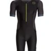 Zone3 Men's Aquaflo Plus SS Trisuit 2 Zone3 Men's Aquaflo Plus SS Trisuit -Volcom Sportswear Shop 5668190585000 blackgreyneongreen 1a