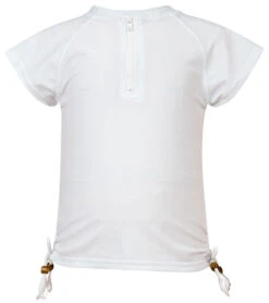 Girls' Short Sleeve Rash Guard Top (Toddler, Little Kid, Big Kid)