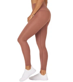 Pure Yoga Leggings -Volcom Sportswear Shop 5668833591464 cocoa 2a