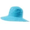 Girl's Petite Scrunchie Hat (5-12 Years) -Volcom Sportswear Shop 5668924063912 turquoisewhite 1a