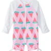 Girls' Watermelon L/S One Piece Sunsuit (0mos-2T) -Volcom Sportswear Shop 5669459886248 watermelon 1a