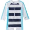 Boys' Shark L/S One Piece Sunsuit (0-24mos)