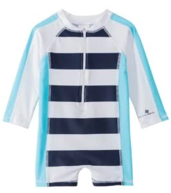 Boys' Shark L/S One Piece Sunsuit (0-24mos)