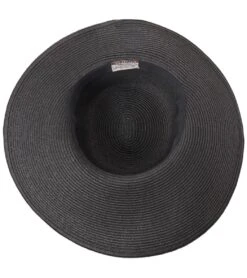 Women's Paper Braid Hat -Volcom Sportswear Shop 5670204244136 black 3a