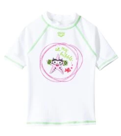 Arena Water Tribe Girls S/S Swim Shirt