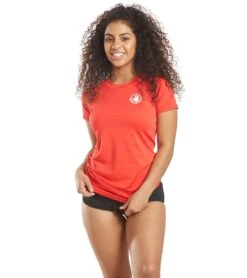 Body Glove Women's In Motion Short Sleeve Rash Guard -Volcom Sportswear Shop 5671518404776 true 4a