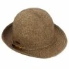 Dorset Bamboo Trim Straw Fedora