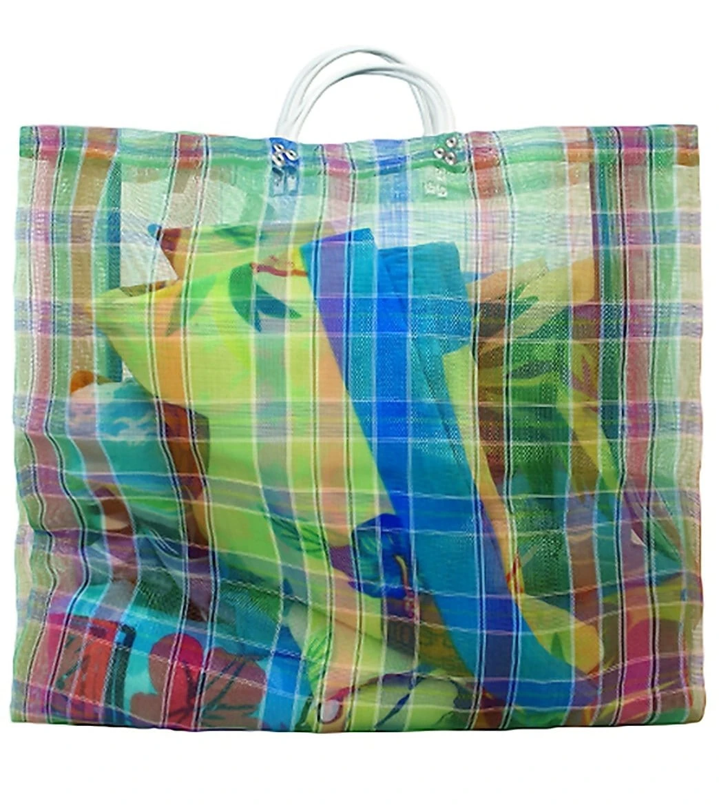 Beach Bag Nylon Tote Beach Bag 4 Beach Bag Nylon Tote Beach Bag - Image 2