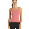 Back Slash Yoga Tank -Volcom Sportswear Shop 5990718406824 guava 1a