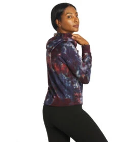 Cozy Hoodie Pullover -Volcom Sportswear Shop 5990720274600 berryblacktiedye 3a