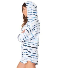 Onzie Crop After Yoga Hoodie -Volcom Sportswear Shop 6183922237608 santorini 5a