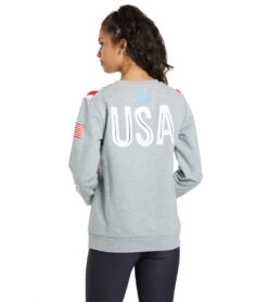 Arena Women's OG Crew Sweater -Volcom Sportswear Shop 6233516376232 mediumgreymelange 3a