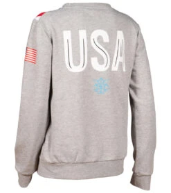 Arena Women's OG Crew Sweater -Volcom Sportswear Shop 6233516376232 mediumgreymelange 5a