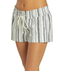 Roxy Women's Oceanside Yarn Dyed Short -Volcom Sportswear Shop 6622898585768 moodindigooceanside211stri 5a