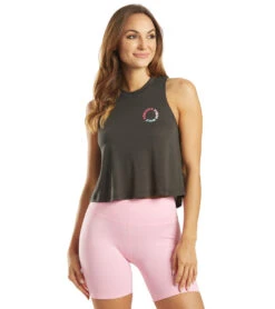 Spiritual Gangster PVO Crop Tank