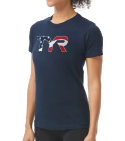 Volcom Sportswear Shop 5 TYR Women's USA Graphic Tee
