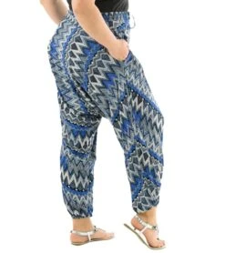 Zag Harem Pants -Volcom Sportswear Shop 6724381081768 bluezags 2a