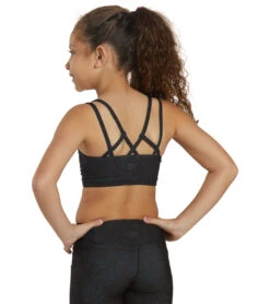 Girl Wholesome Tribe Sports Bra -Volcom Sportswear Shop 6769287561384 blacktribal 3a