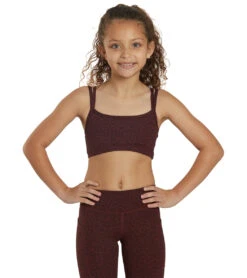Girl Wholesome Cheetah Sports Bra