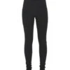 Girl Uphold Solid High Waisted Leggings With Pockets 1 Girl Uphold Solid High Waisted Leggings With Pockets -Volcom Sportswear Shop 6924028215464 black 1a