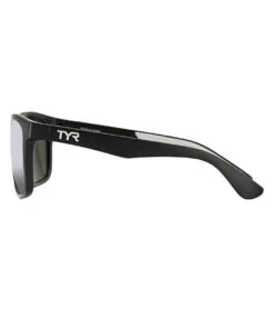 TYR Men's Apollo Lifestyle Sunglasses -Volcom Sportswear Shop 6939269955752 silverblack 3a