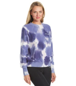 Spiritual Gangster Wildflower Bridget Raglan Pullover -Volcom Sportswear Shop 6939928428712 wildflowertiedye 2a