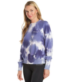 Spiritual Gangster Wildflower Bridget Raglan Pullover -Volcom Sportswear Shop 6939928428712 wildflowertiedye 5a