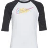Nike Girls' Script Logo Half Sleeve Hydroguard (Big Kid) -Volcom Sportswear Shop 7033731350696 white 1a