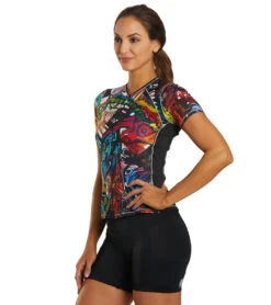 Femme Skin Cooler Short Sleeve Tri Top -Volcom Sportswear Shop 7116398067880 entropyofcolor 4a