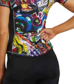 Femme Skin Cooler Short Sleeve Tri Top -Volcom Sportswear Shop 7116398067880 entropyofcolor 5a