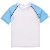 Boys' White Light Blue Sleeve SS Rash Top (Toddler, Little Kid, Big Kid) 1 Boys' White Light Blue Sleeve SS Rash Top (Toddler, Little Kid, Big Kid) -Volcom Sportswear Shop 7217023189160 white 1a