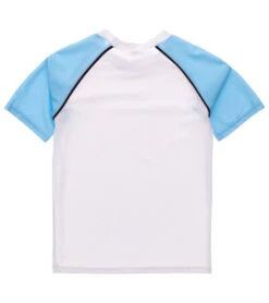 Boys' White Light Blue Sleeve SS Rash Top (Toddler, Little Kid, Big Kid) 6 Boys' White Light Blue Sleeve SS Rash Top (Toddler, Little Kid, Big Kid) -Volcom Sportswear Shop 7217023189160 white 2a