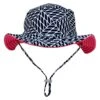Boys' Nautical Knots Reversible Bucket Hat -Volcom Sportswear Shop 7217023778984 navy 1a