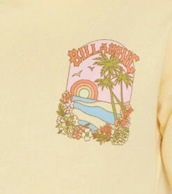 Billabong Girls' Pacific Vibrations Pullover (Little Kid, Big Kid) -Volcom Sportswear Shop 7222984474792 buttermilk 3a