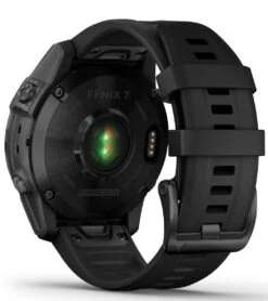 Garmin Fenix 7 Sapphire Solar Black DLC Titanium/Black Band -Volcom Sportswear Shop 7289506070696 black 10a