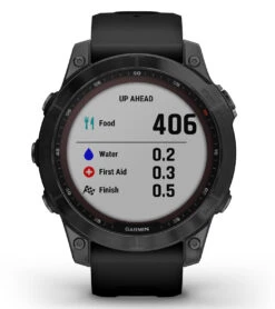 Garmin Fenix 7 Sapphire Solar Black DLC Titanium/Black Band -Volcom Sportswear Shop 7289506070696 black 8a
