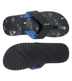 Rip Curl Kids' Ripper Flip Flop (Little Kid, Big Kid) -Volcom Sportswear Shop 7321120145576 black 4a