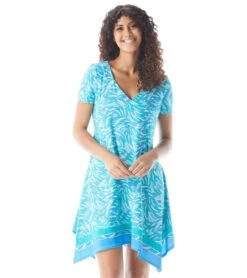 Delray Scarf Hem T- Shirt Dress