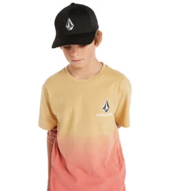 Volcom Boys' Stone Dip Short Sleeve Tee (Big Kid) -Volcom Sportswear Shop 7397864964264 sunfade 4a