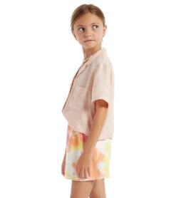 Volcom Girls' Truly Stoked Shorts (Little Kid, Big Kid) 6 Volcom Girls' Truly Stoked Shorts (Little Kid, Big Kid) -Volcom Sportswear Shop 7399735525544 multi 2a